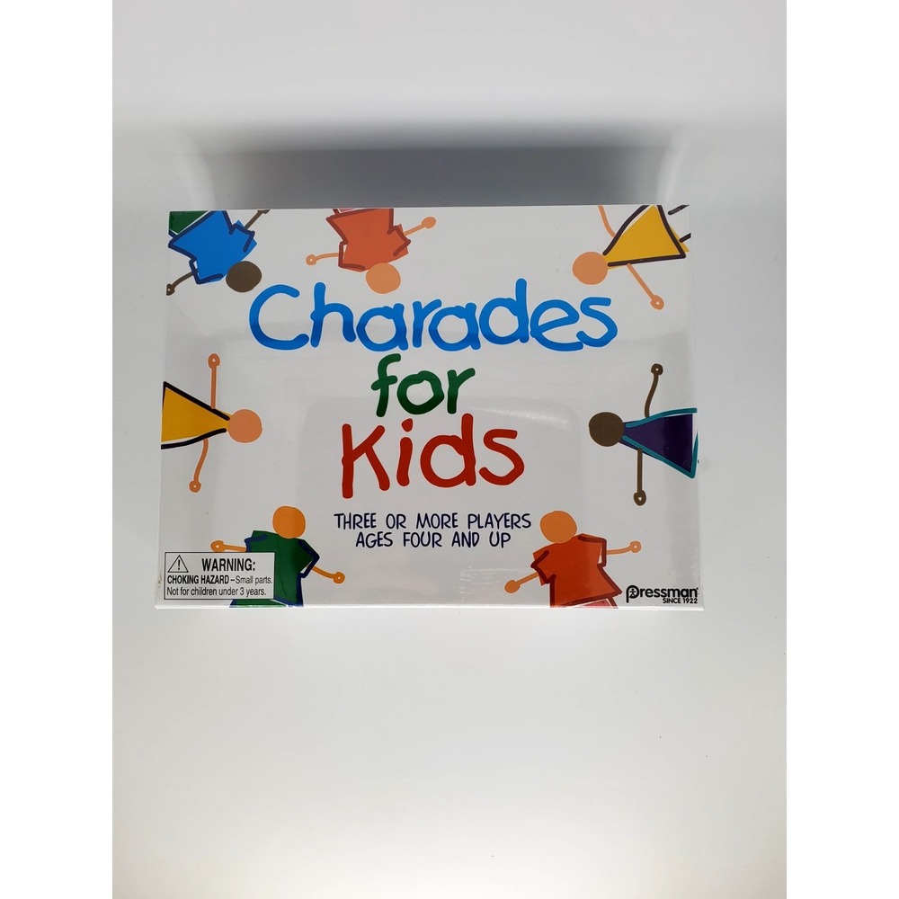 Pressman's The Best Of Charades For Kids Children's Charades Game